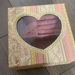 Jewelry box made in Taiwan, 1987.